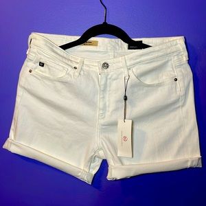 AG Adriano Goldschmied white shorts size 29